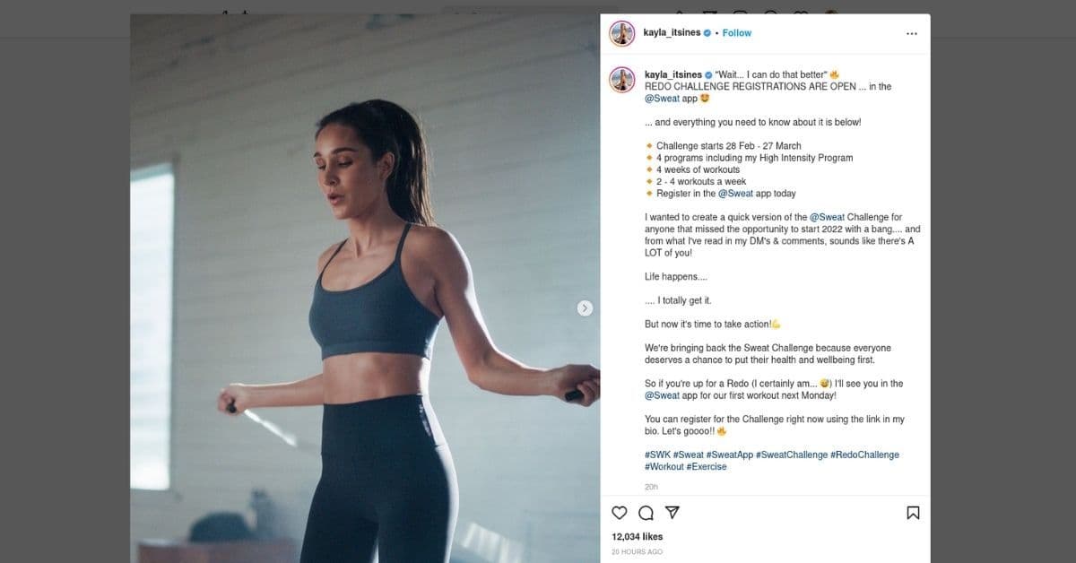 kayla itsines instagram post kayla itsines instagram post