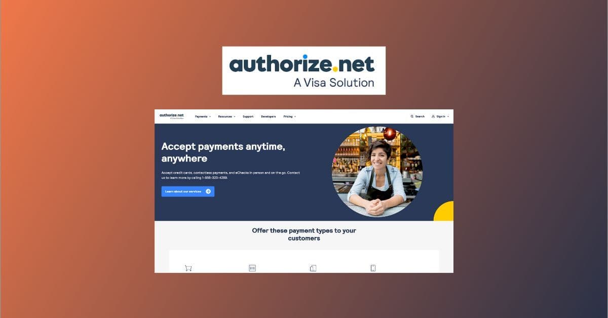 Authorize.net payment gateway Authorize.net payment gateway