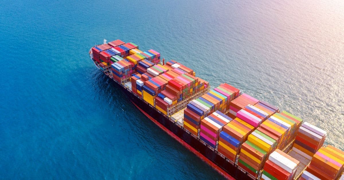 International shipping of goods