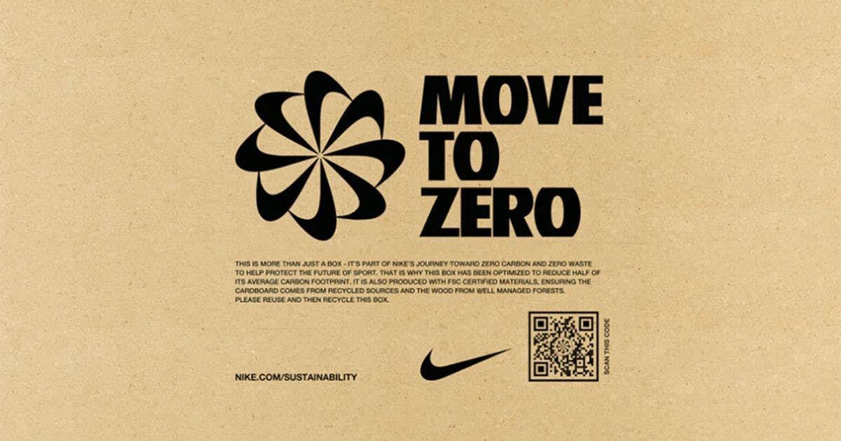 Nike Move to Zero Sustainability initiative