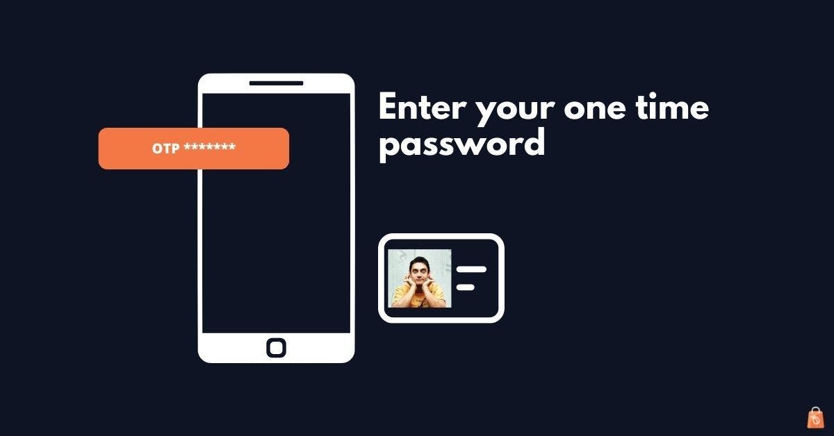 one time password on mobile phone