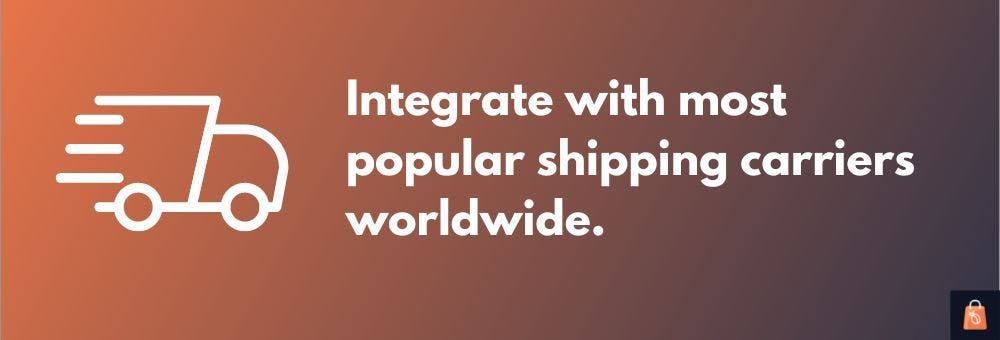 Use Storeplum to integrate with shipping carriers worldwide